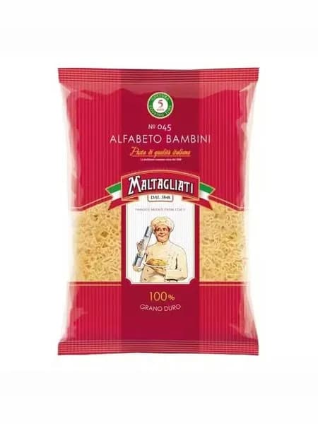 Макаронные изделия Maltagliati Алфавит № 045 450 г