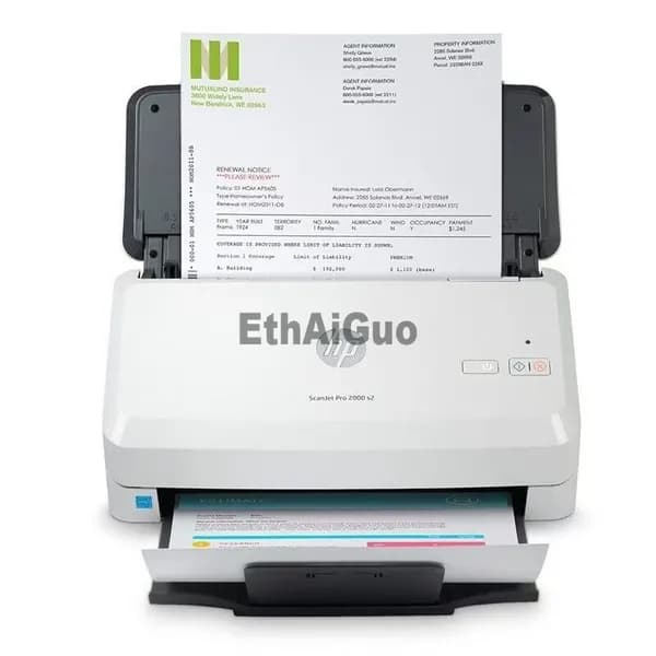 HP Сканер ScanJet Pro 2000 s2, белый