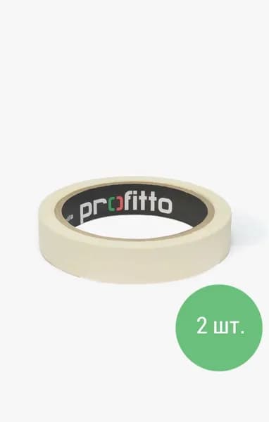 Клейкая лента, профессиональная малярная лента profitto, малярный скотч, 25мм * 25м, 2 шт.