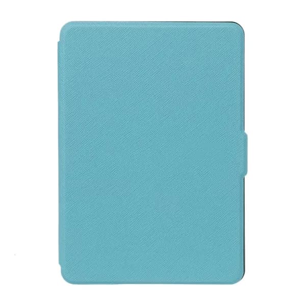 Кожаный чехол-книжка для Kindle Paperwhite, Серебро