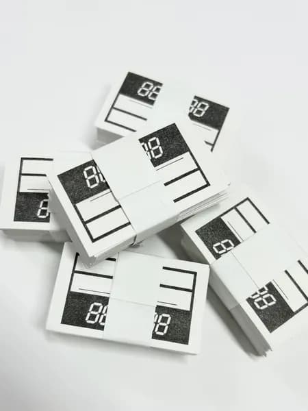 Ценники 500 шт. (3,5*5,5) офсет 80 гр.