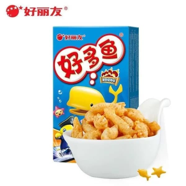 Orion Multi-Fish <Хрустящий вкус барбекю> 33 г (одна упаковка)