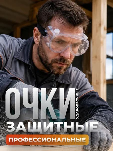 Очки защитные строительные