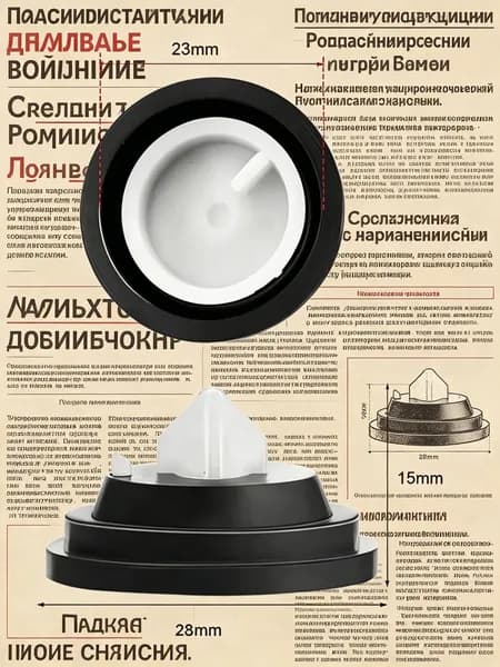 Мембрана для заливного механизма унитаза-инсталляции GEBERIT.CERSANIT.IDEAL STANDART.VITRA.OLI и.т.д
