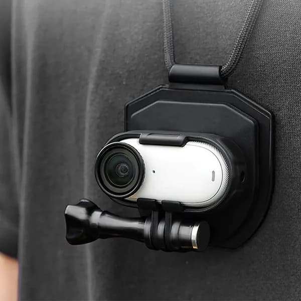 Крепёжная рамка для Insta360 GO 3/GO 3S, чёрная, лёгкая, поддержка горизонтальной и вертикальной съёмки
