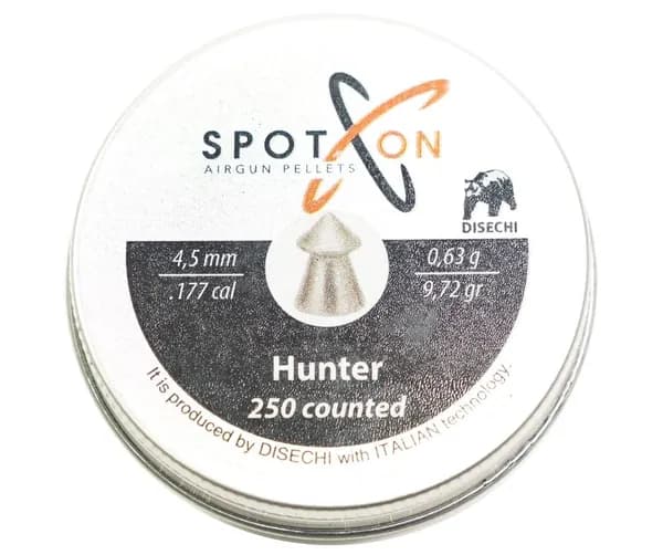 Пули для пневматики Spoton Hunter 4,5, 0,63г , 250шт