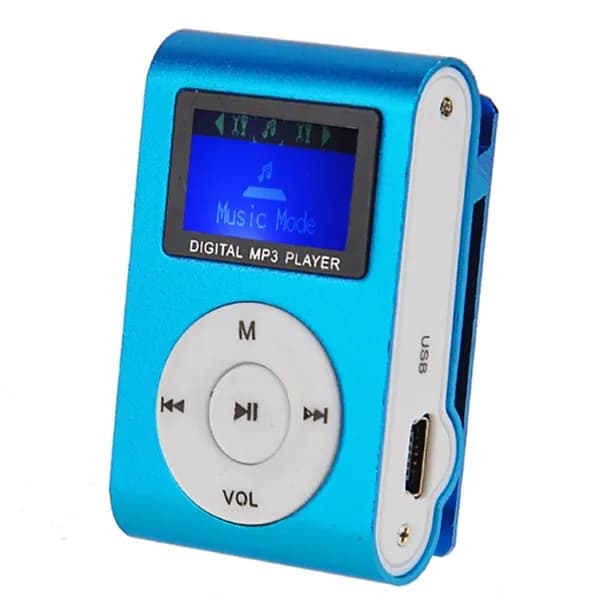 MP3-плеер, синий