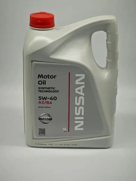 Моторное масло Ниссан 5w-40 5л