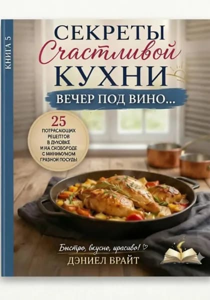 Секреты Счастливой Кухни: Вечер под Вино | Дэниел Брайт | Электронная книга