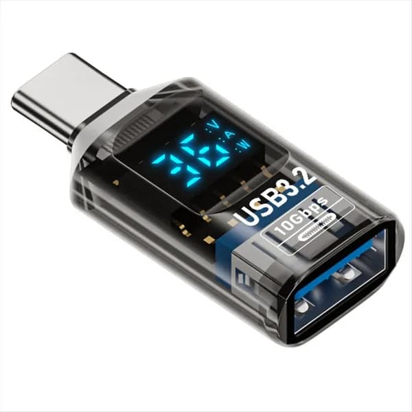 1 Шт. Цифровой Светодиодный Дисплей USB 3.2 Адаптер 36-60 Вт 10 Гбит/С CM На AF