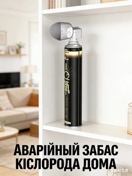 Умный кислородный баллон: портативный, для путешествий / восстановления сил