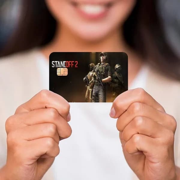 Standoff 2 Игра Standoff 2 Наклейки на банковские карты, матовая противоскользящая набор