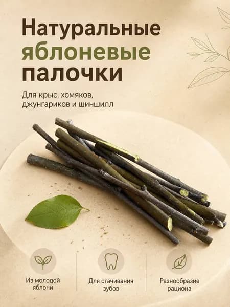 Ветки яблони для грызунов