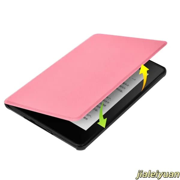 Чехол для Kindle Paperwhite 12 (2024) и Colorsoft Signature розовый, с авто-пробуждением/сном