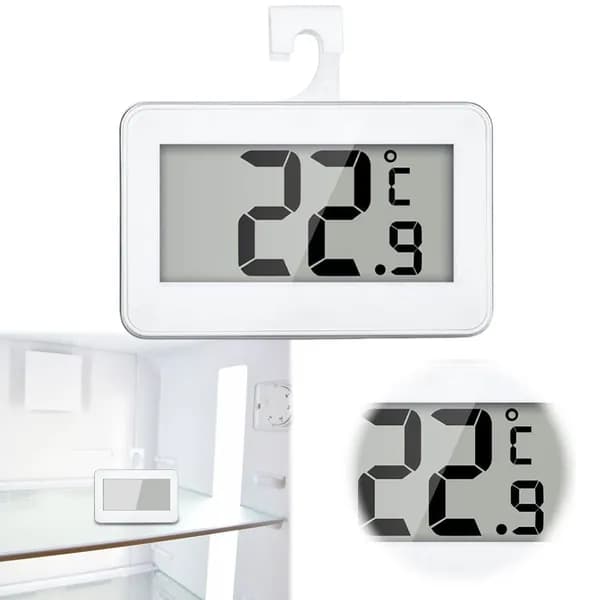 Цифровой термометр для холодильника с LCD-дисплеем, диапазон 20 +60 C, функция памяти max/min