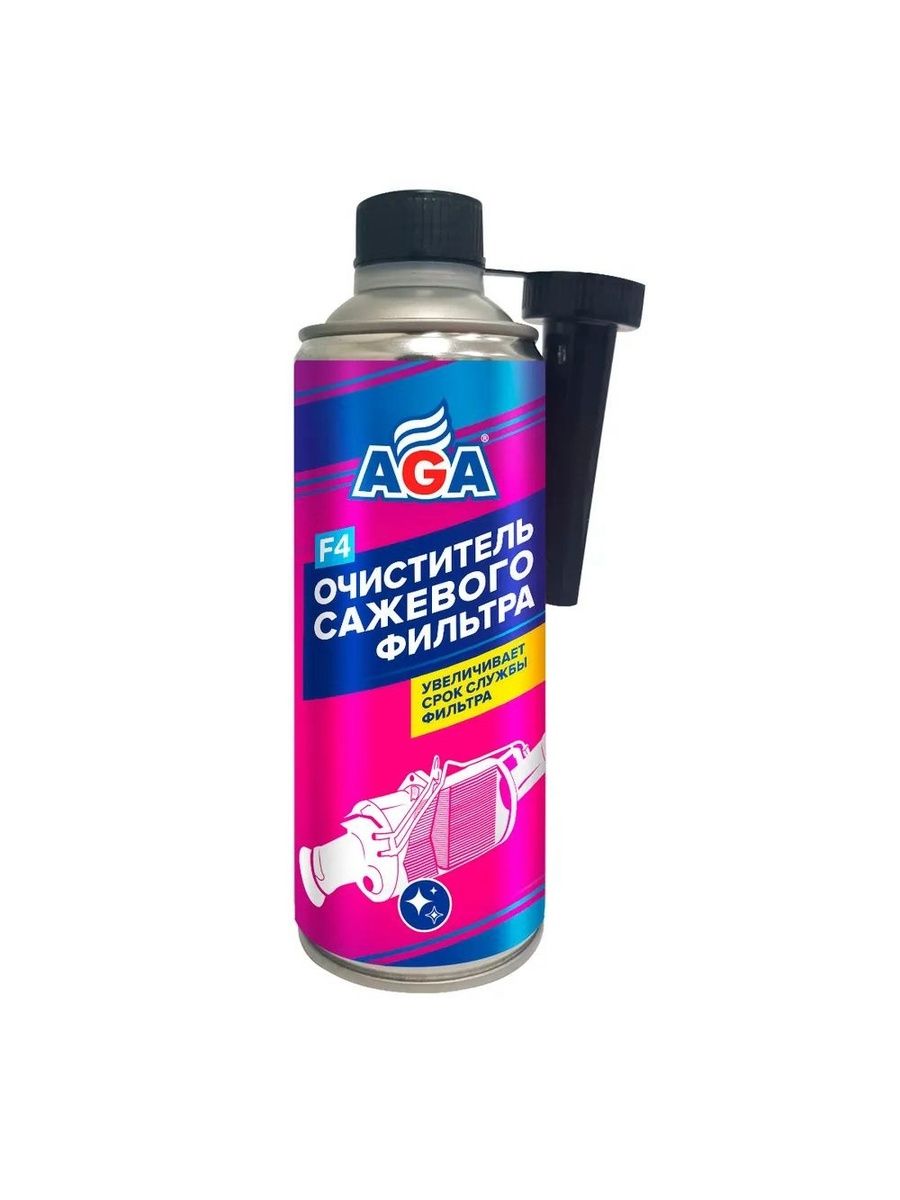 Очиститель cажевого фильтра AGA804F, 355 мл.