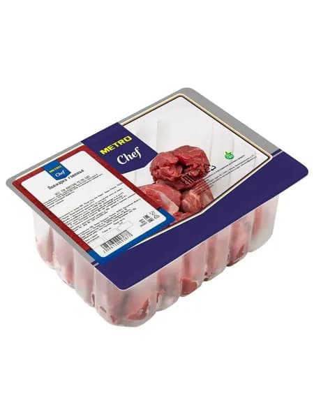 Metro Chef Поджарка говяжья Охлажденная, 0.3-0.4кг