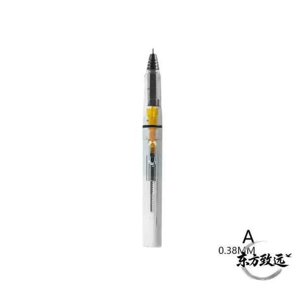 Прозрачная гелевая перьевая ручка Medium Nib Синий, 0.5mm b