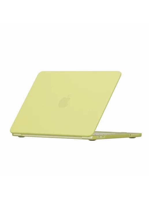 Чехол для MacBook Neo A3404 A18 Frost Citrus Yellow