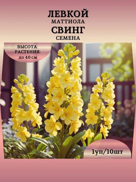 Левкой (Маттиола) "Свинг" семена, 1 пачка