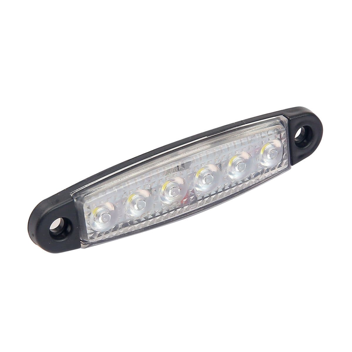 Габарит 6 LED 12-24V белый