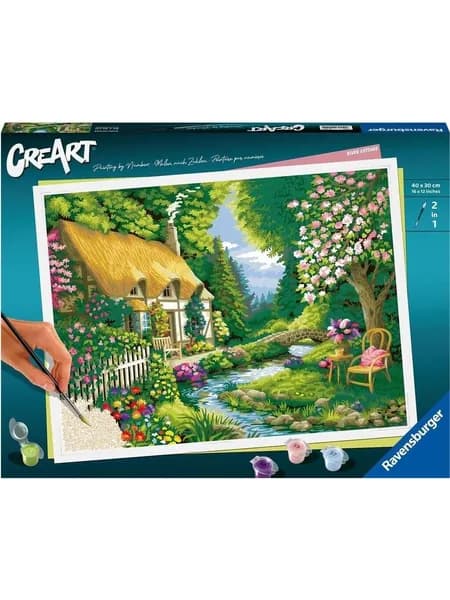 Ravensburger Malen nach Zahlen River Cottage (20154) Набор для рисования по номерам