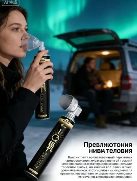 Баллончик для дыхания с гелием и надежной маской "Комфорт" AIR-ACTIVE, без отдушки, Тюменские аэрозоли