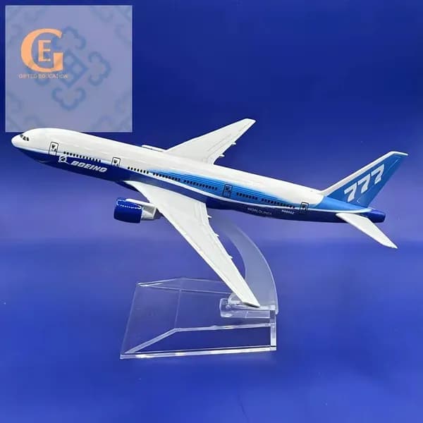 Металлическая Модель Самолета Боинг 777, Авиакомпания Boeing 777