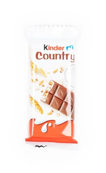 Шоколад Kinder / Киндер Country батончик, со злаками, в упаковке 1шт. 24г / продукты питания (комплект из 5 шт)