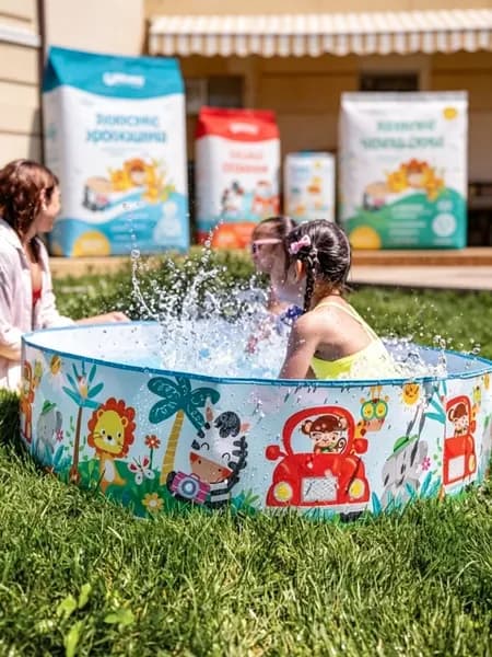 Бассейн детский ненадувной 122х25см INTEX 58477