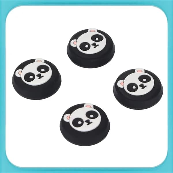 Silicone Thumb Grip Caps,Защитные и стильные накладки,для повышения игрового опыта на PS5 черное