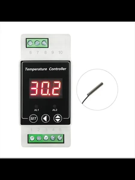 LED направляющий терморегулятор AC220V с двунаправленным рел…