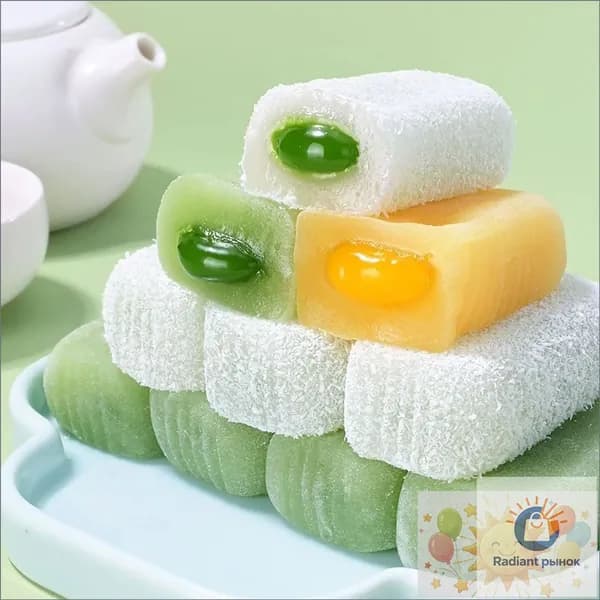 Качественный набор лопни моти, 5 вкусов yuwanshiping