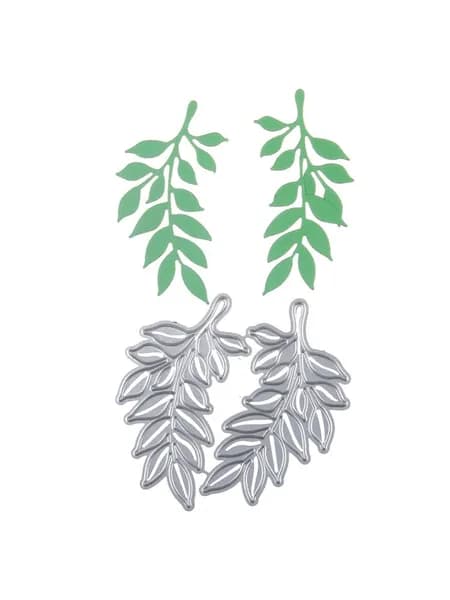 Металлические углеродистые матрицы с листьями для скрэпбукинга, изготовления бумажных карточек, тиснения и резки, ручных поделок DIY