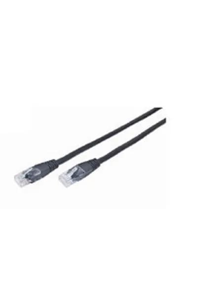 Bion Кабель Патч-корд U UTP, Cat.5e, AWG 26 7 0,16мм, CCA, многожильный, PVC, 3м, черный BPC-U5E101-3M-BK
