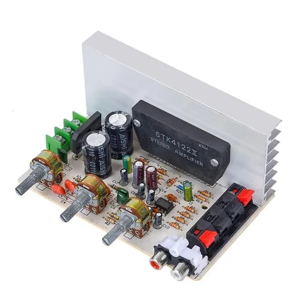 Усилитель мощности DX-0408, 2 канала, 50 Вт