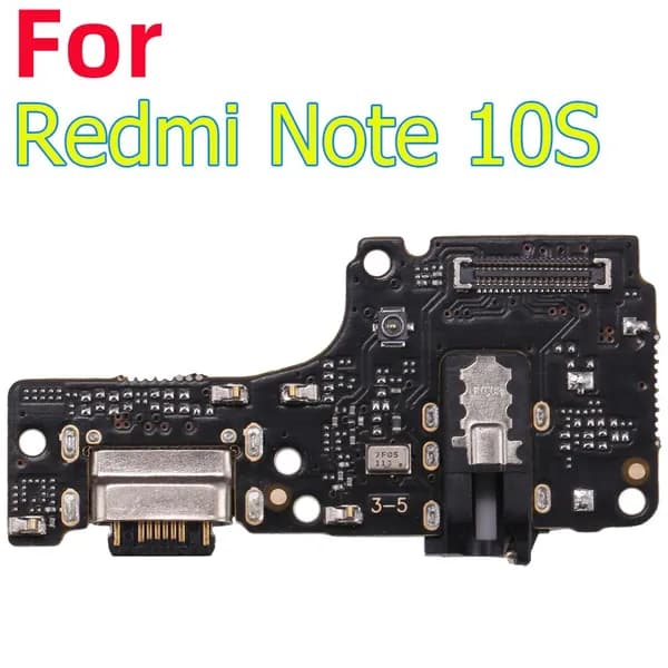 Плата нижняя для Xiaomi Redmi Note 10S/Poco M5s шлейф на системный разъем питания / гнездо зарядки телефона Хонор