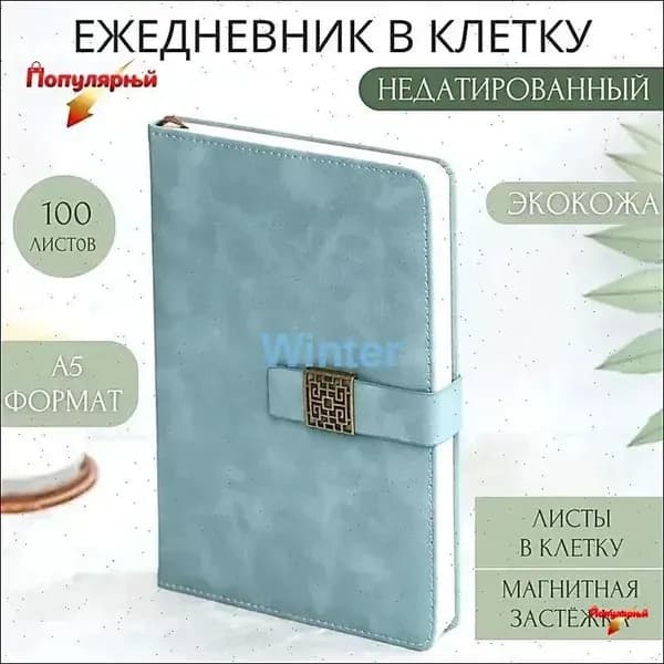 Ежедневник Недатированный A5, листов: 100