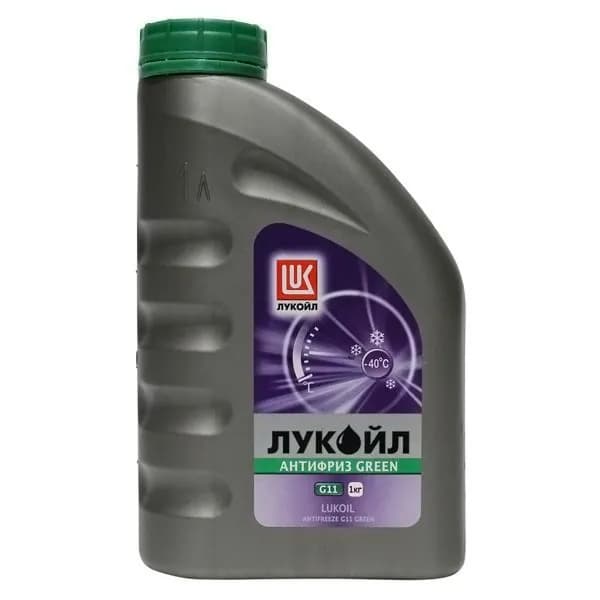 Жидкость охлаждающая Антифриз GREEN G-11 ЛУКОЙЛ 1 кг