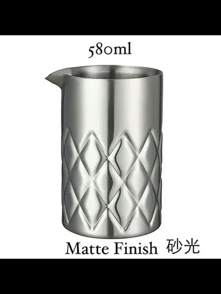 Стакан для коктейлей 580 мл Серый, Matte Finish