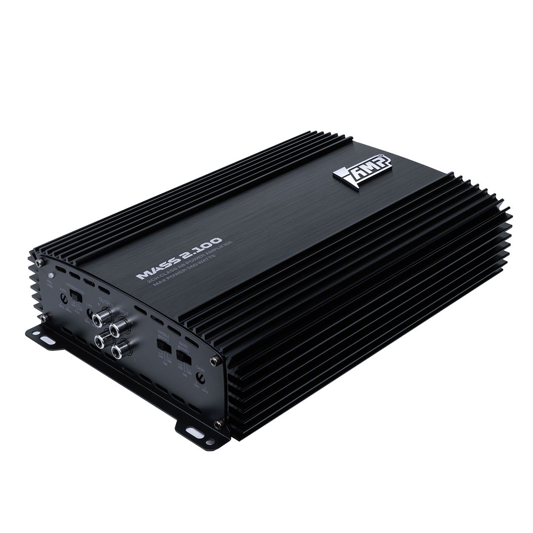 Усилитель автомобильный AMP MASS 2.100 480 Вт 2 канальный