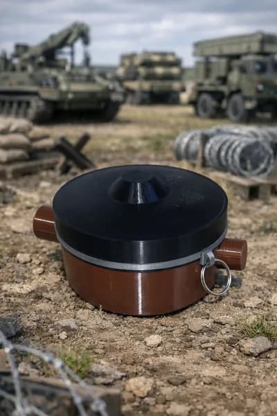 Макет пластиковый мины МС-3 (разборный)