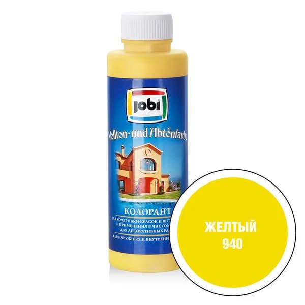 JOBI Колорант № 940 желтый -30С (500мл)