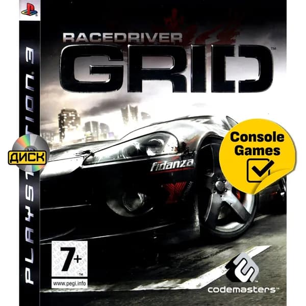 Игра PS3 GRID Racedriver (PlayStation 3
