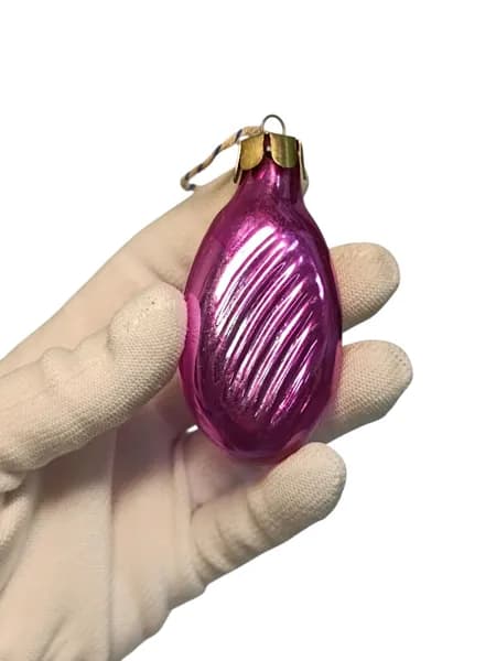Советская винтажная елочная игрушка, Льдинка. Сделано в СССР.