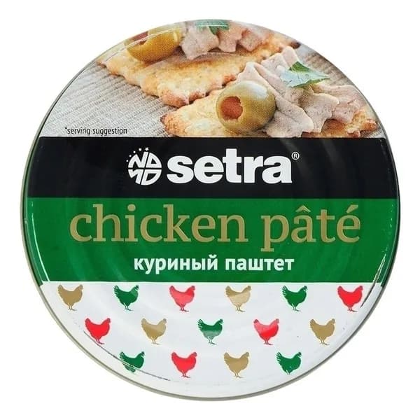 Паштет куриный Setra Halal 100 г