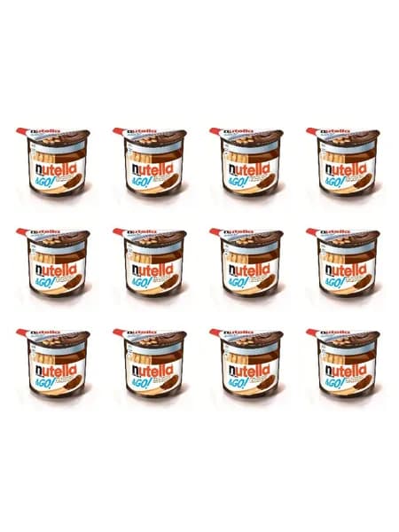 Nutella & Go Ореховая паста и палочки 52 г, 12 шт
