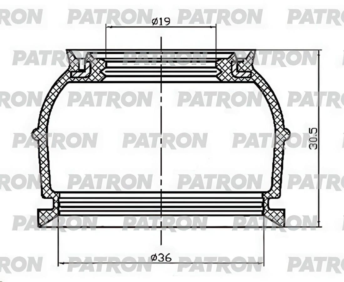 Пыльник шаровой опоры, для Хонда Аккорд 4 1990-1991, 7 2003-2008, Цивик Hatchback 8 2008, Одиссей 2010 арт PSE6400