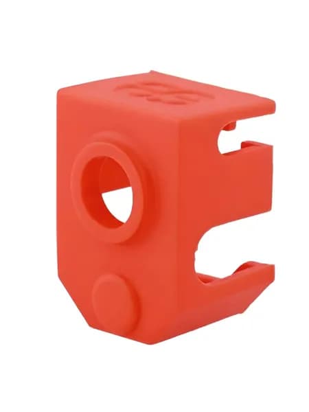 Силиконовый носок, Оранжевый, для оригинальных блоков Dragon Hotend, Phaetus