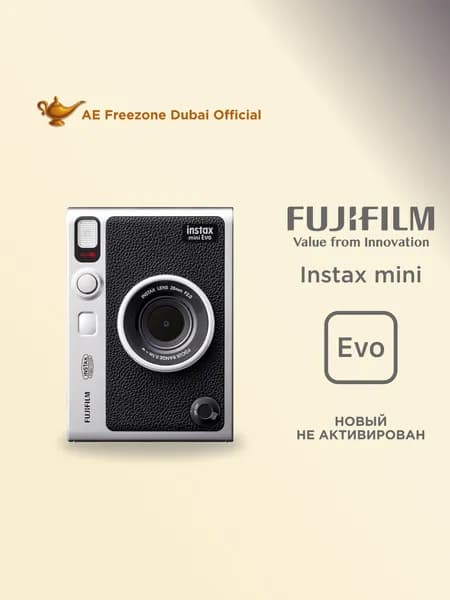 Фотоаппарат моментальной печати Fujifilm Instax mini Evo Black